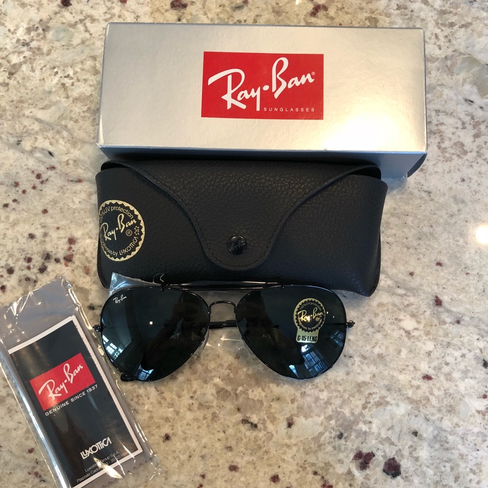 Ray Ban Black Outdoorsman II Sunglasses